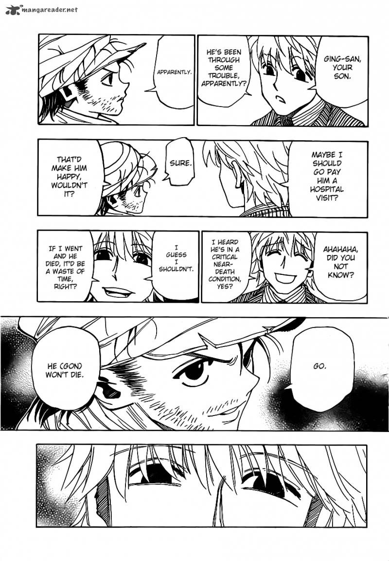 Hunter x Hunter Manga Chapter 319 page 13 - Lottery