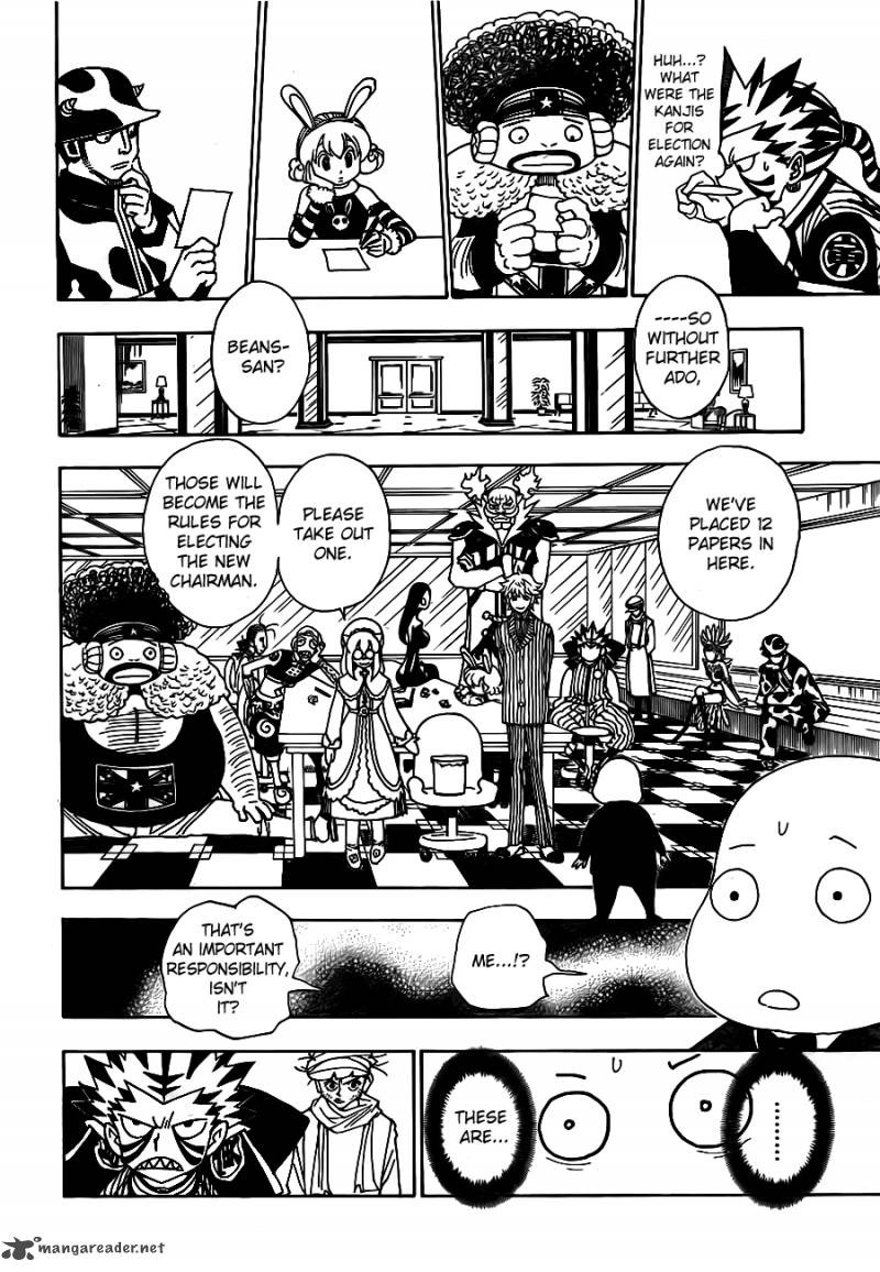 Hunter x Hunter Manga Chapter 319 page 16 - Lottery