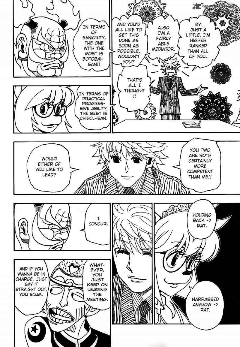 Hunter x Hunter Manga Chapter 319 page 5 - Lottery