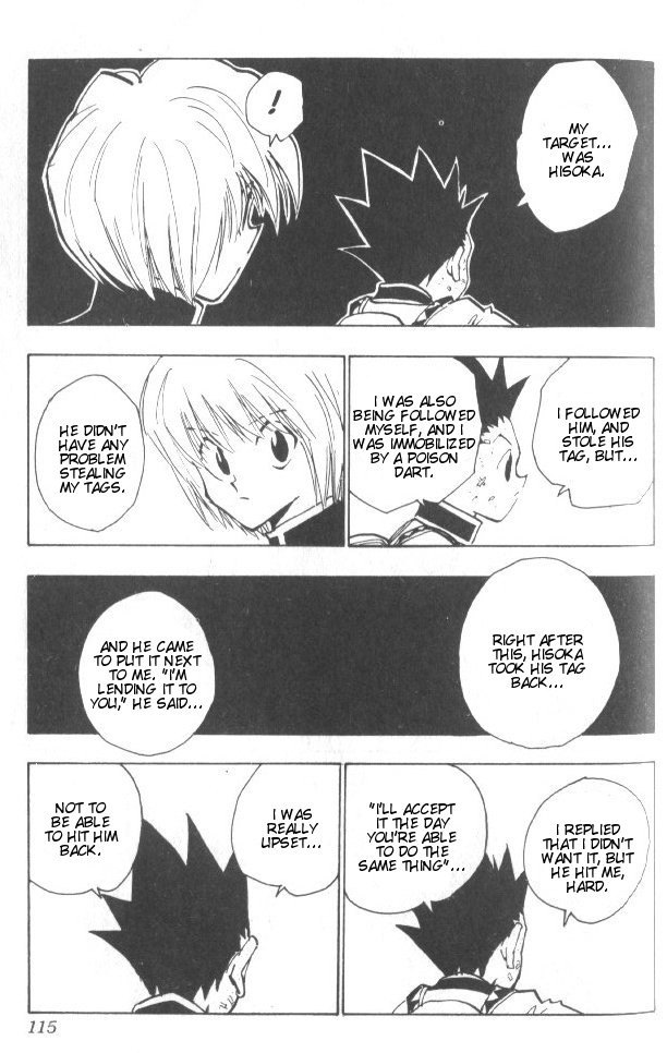 Hunter x Hunter Manga Chapter 32 page 10 - And the Final Test...?