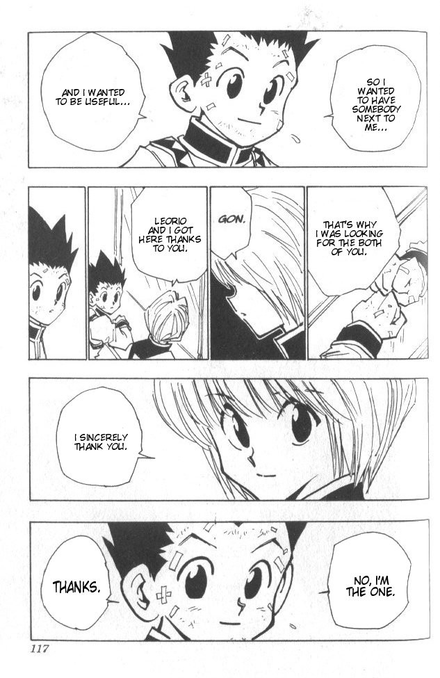 Hunter x Hunter Manga Chapter 32 page 12 - And the Final Test...?