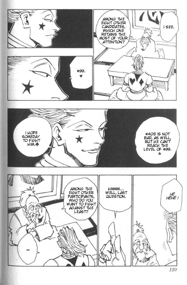 Hunter x Hunter Manga Chapter 32 page 15 - And the Final Test...?