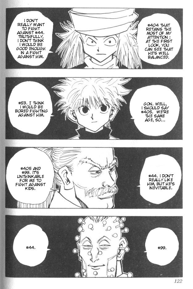 Hunter x Hunter Manga Chapter 32 page 17 - And the Final Test...?