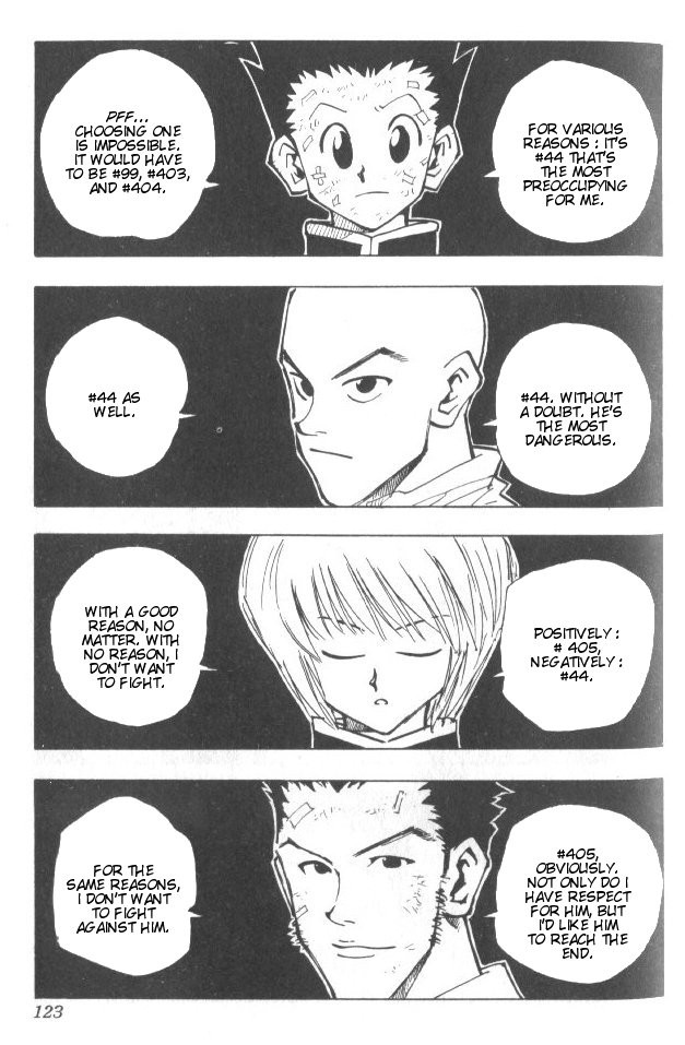 Hunter x Hunter Manga Chapter 32 page 18 - And the Final Test...?