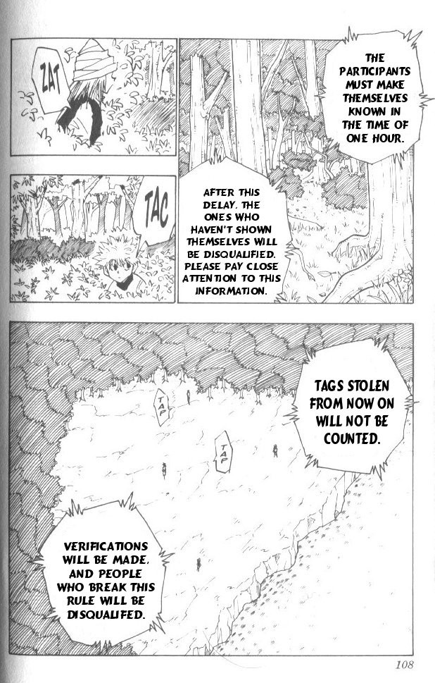 Hunter x Hunter Manga Chapter 32 page 3 - And the Final Test...?