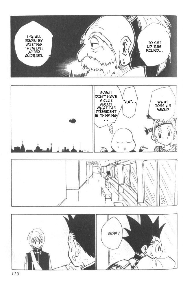 Hunter x Hunter Manga Chapter 32 page 8 - And the Final Test...?