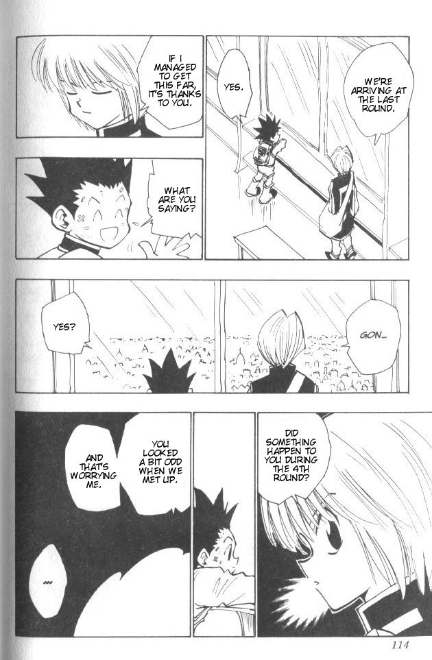 Hunter x Hunter Manga Chapter 32 page 9 - And the Final Test...?