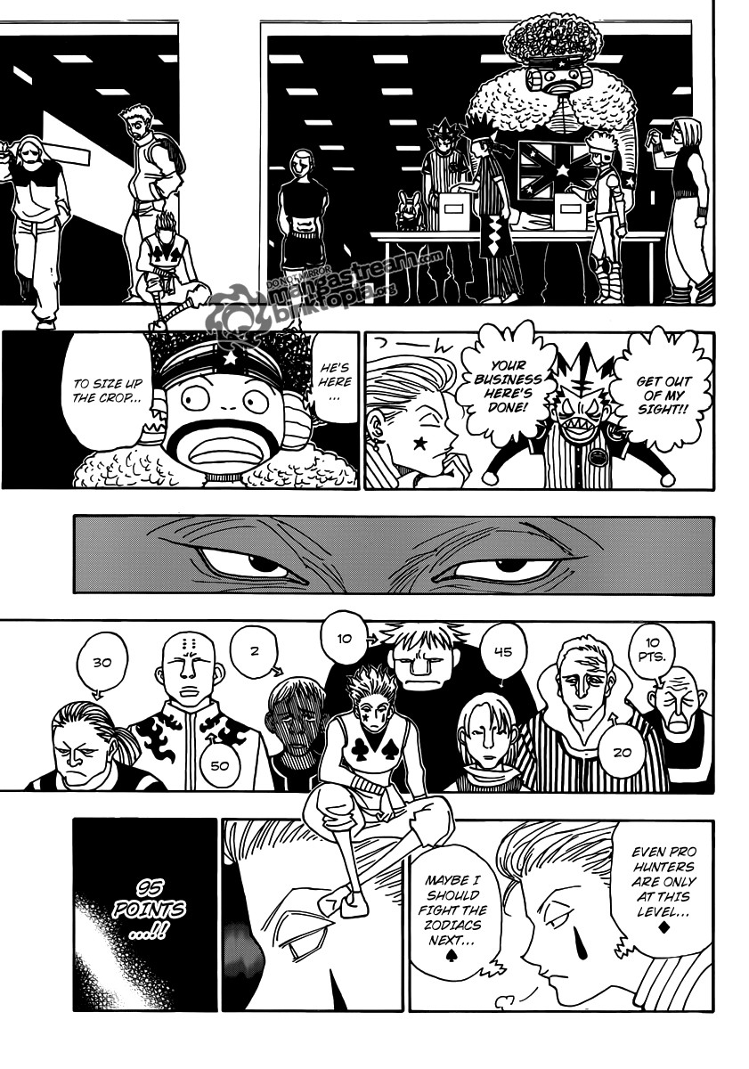 Hunter x Hunter Manga Chapter 320 page 12 - Voting