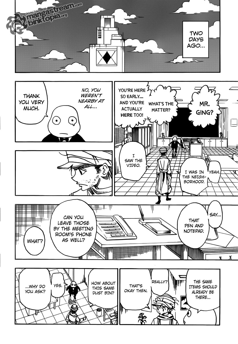 Hunter x Hunter Manga Chapter 320 page 4 - Voting