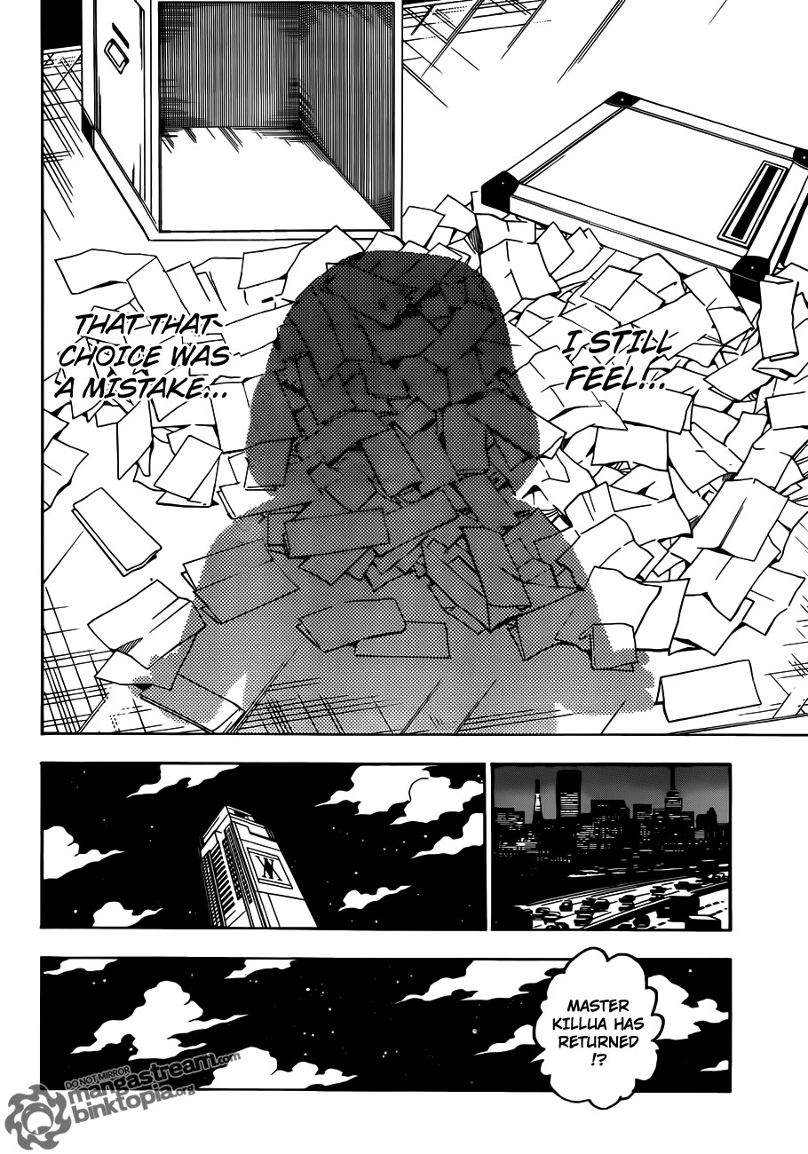 Hunter x Hunter Manga Chapter 321 page 10 - Monster