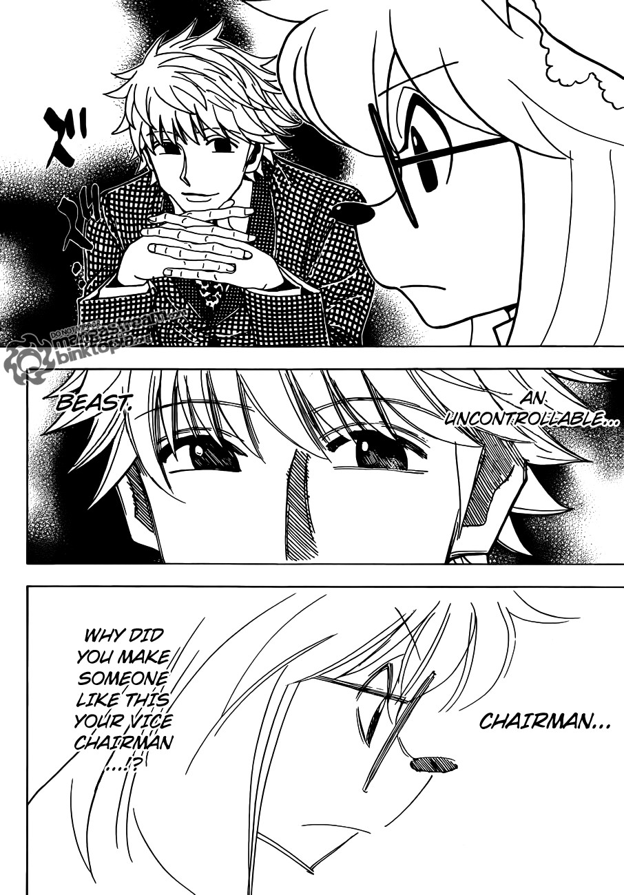 Hunter x Hunter Manga Chapter 321 page 8 - Monster