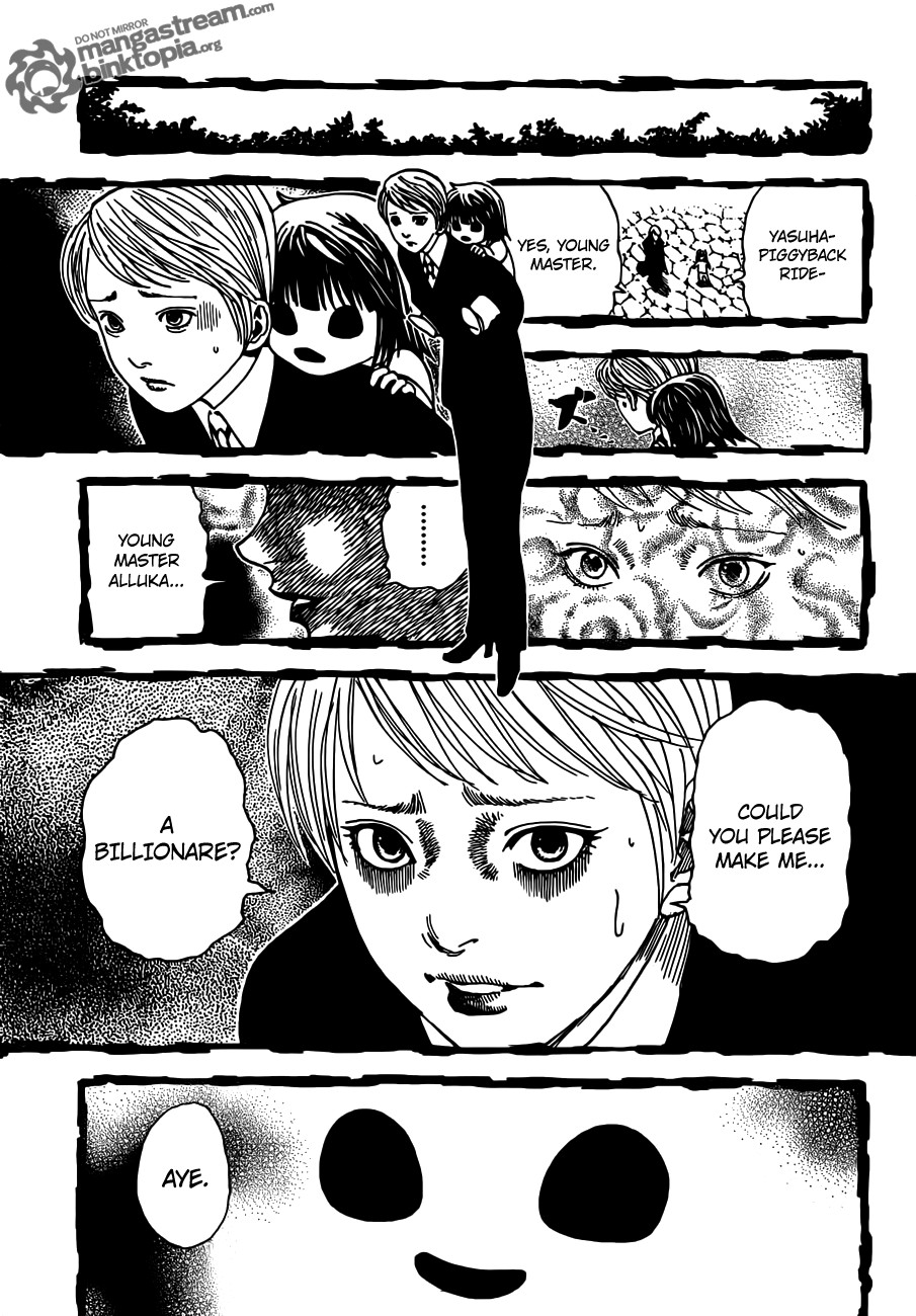 Hunter x Hunter Manga Chapter 322 page 11 - Siblings