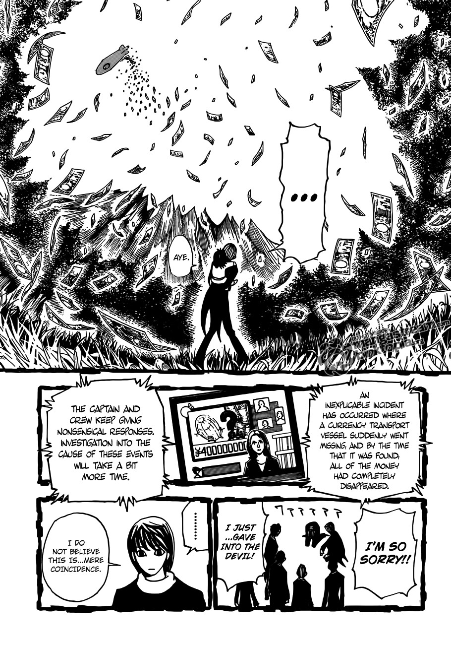 Hunter x Hunter Manga Chapter 322 page 13 - Siblings