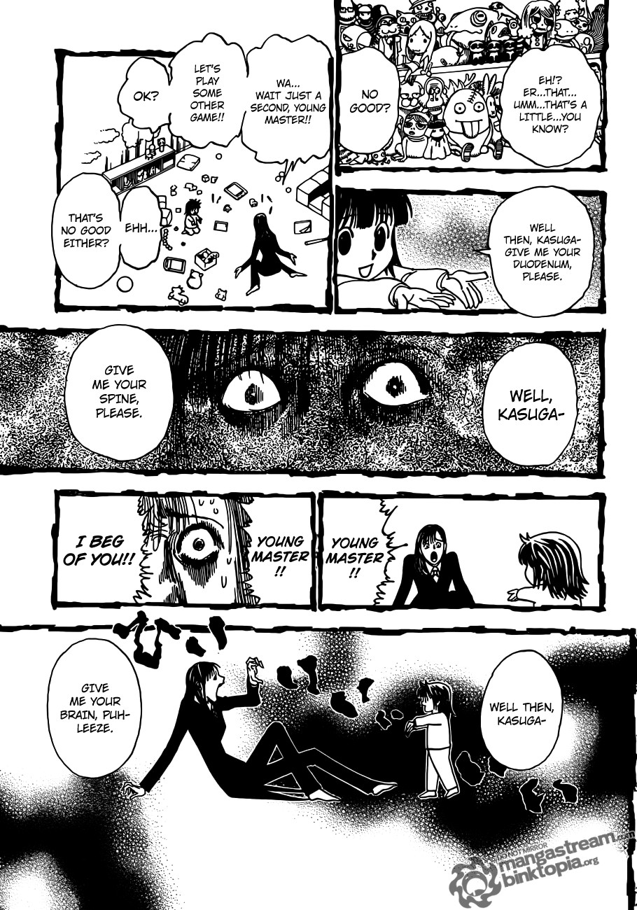 Hunter x Hunter Manga Chapter 322 page 15 - Siblings