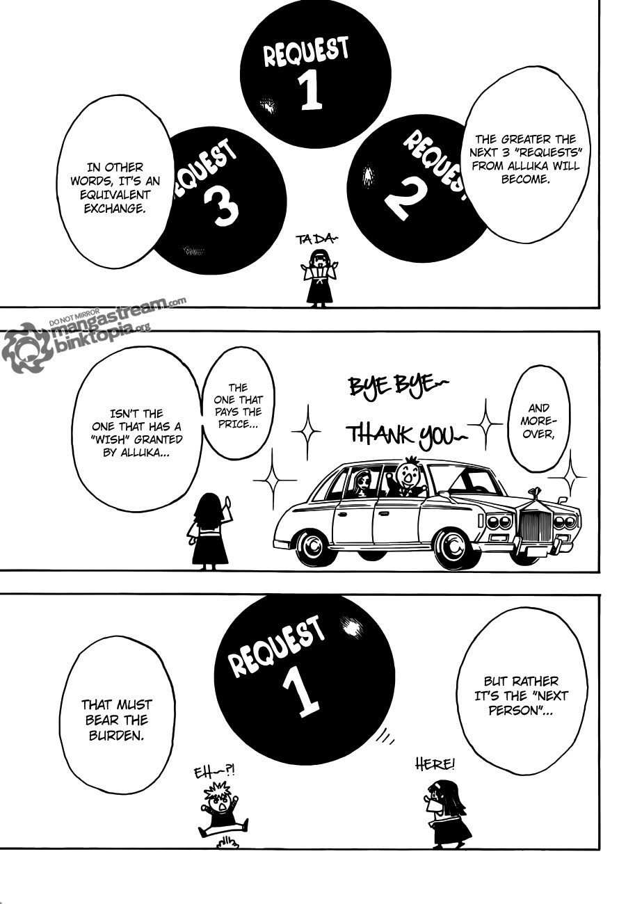 Hunter x Hunter Manga Chapter 322 page 17 - Siblings