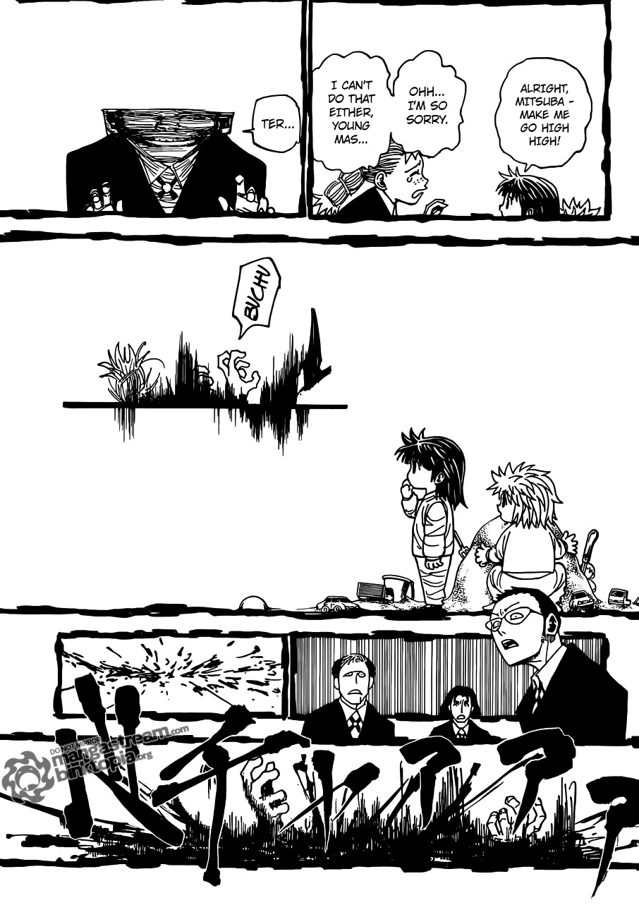 Hunter x Hunter Manga Chapter 322 page 9 - Siblings