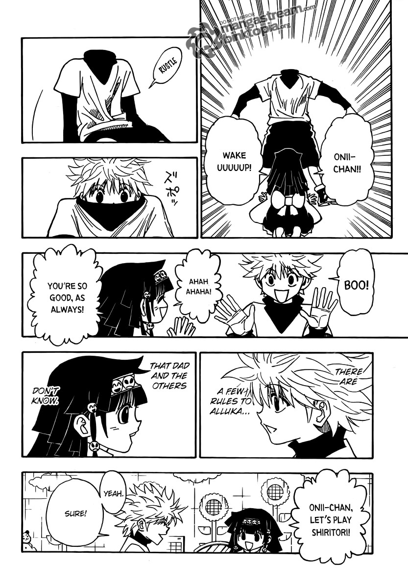 Hunter x Hunter Manga Chapter 323 page 17 - Job Offer