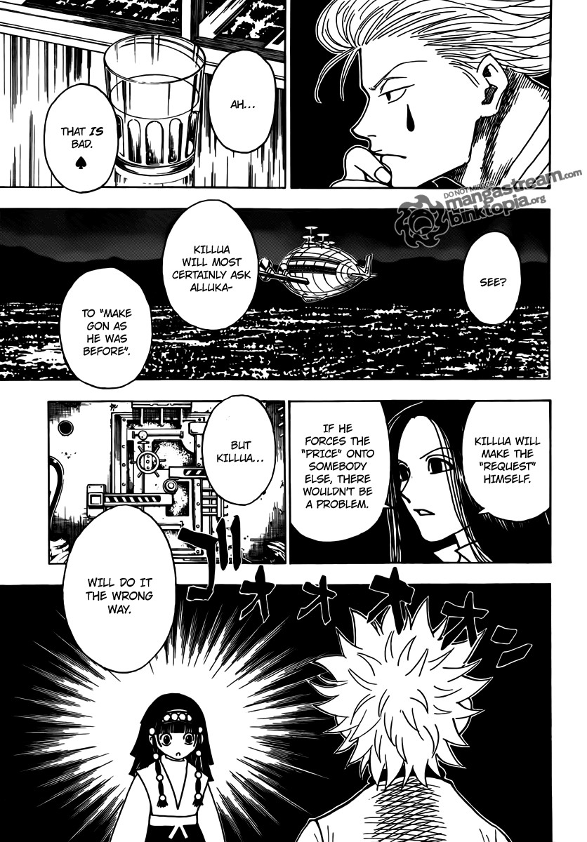 Hunter x Hunter Manga Chapter 323 page 7 - Job Offer