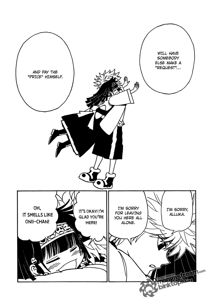 Hunter x Hunter Manga Chapter 323 page 9 - Job Offer