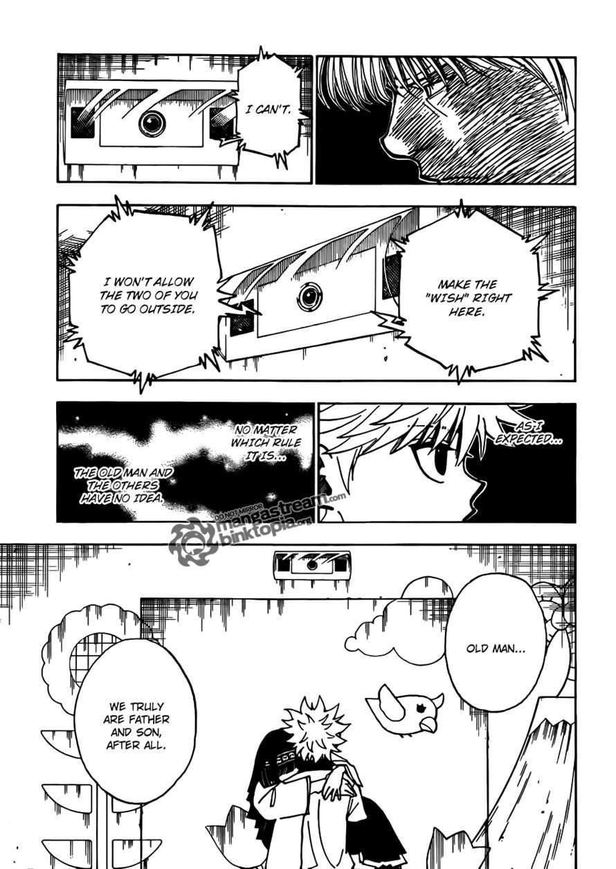 Hunter x Hunter Manga Chapter 324 page 5 - Butler