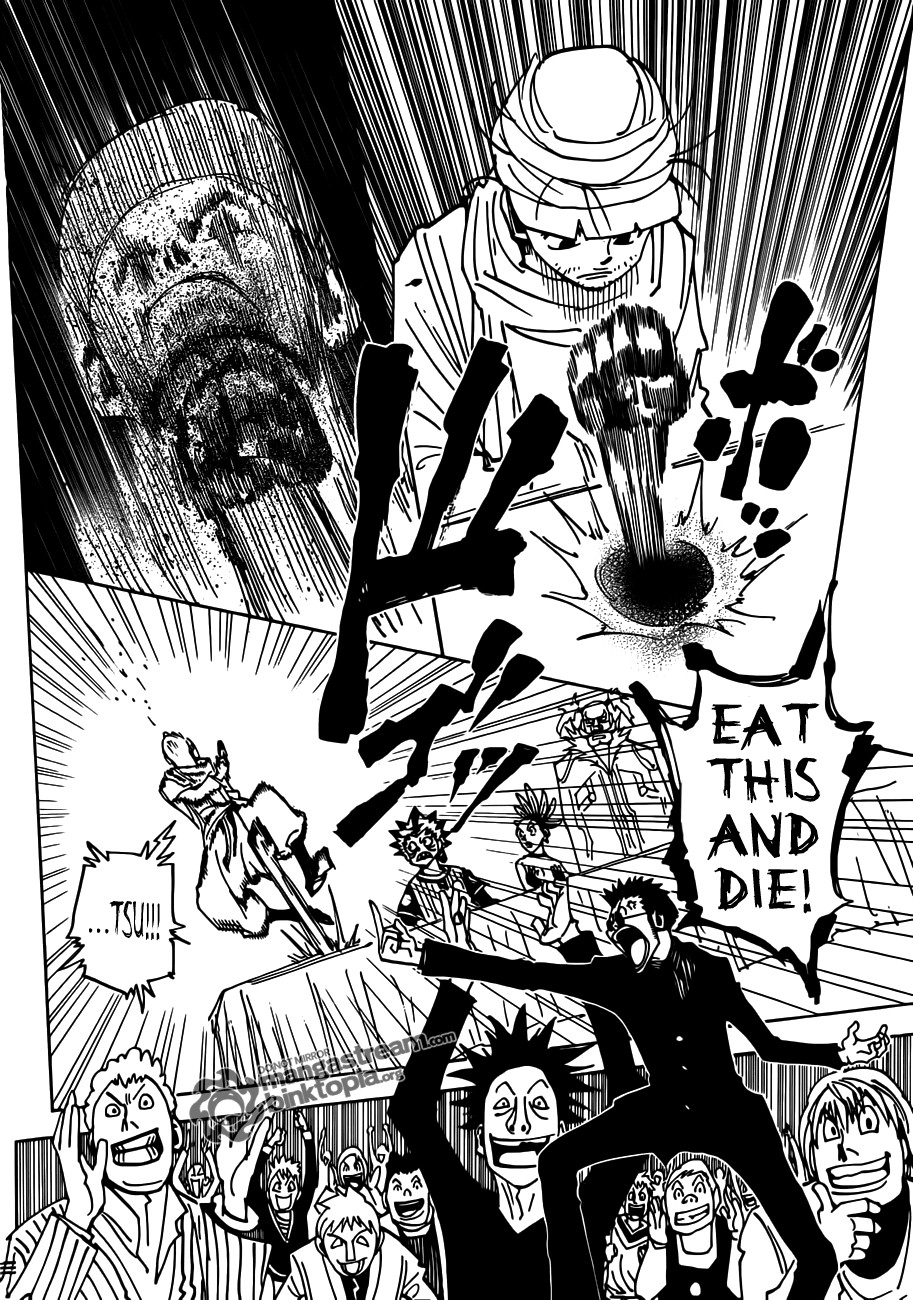 Hunter x Hunter Manga Chapter 325 page 16 - Joining the Fray