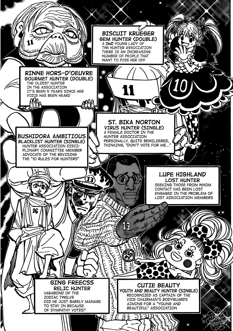 Hunter x Hunter Manga Chapter 326 page 3 - Open Hostilities