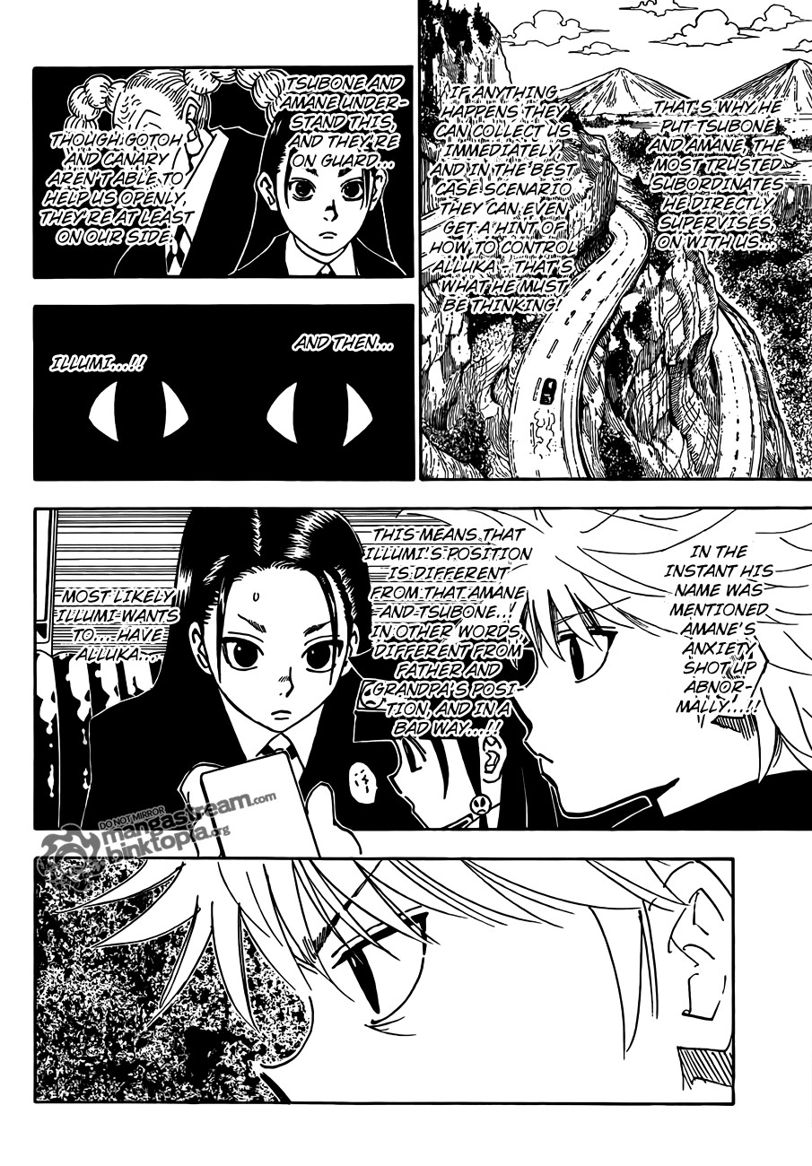 Hunter x Hunter Manga Chapter 326 page 6 - Open Hostilities