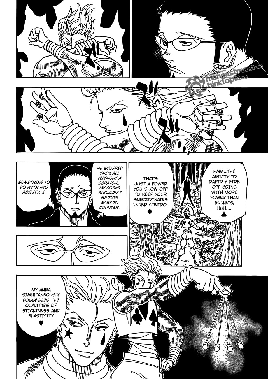 Hunter x Hunter Manga Chapter 327 page 10 - Riddle