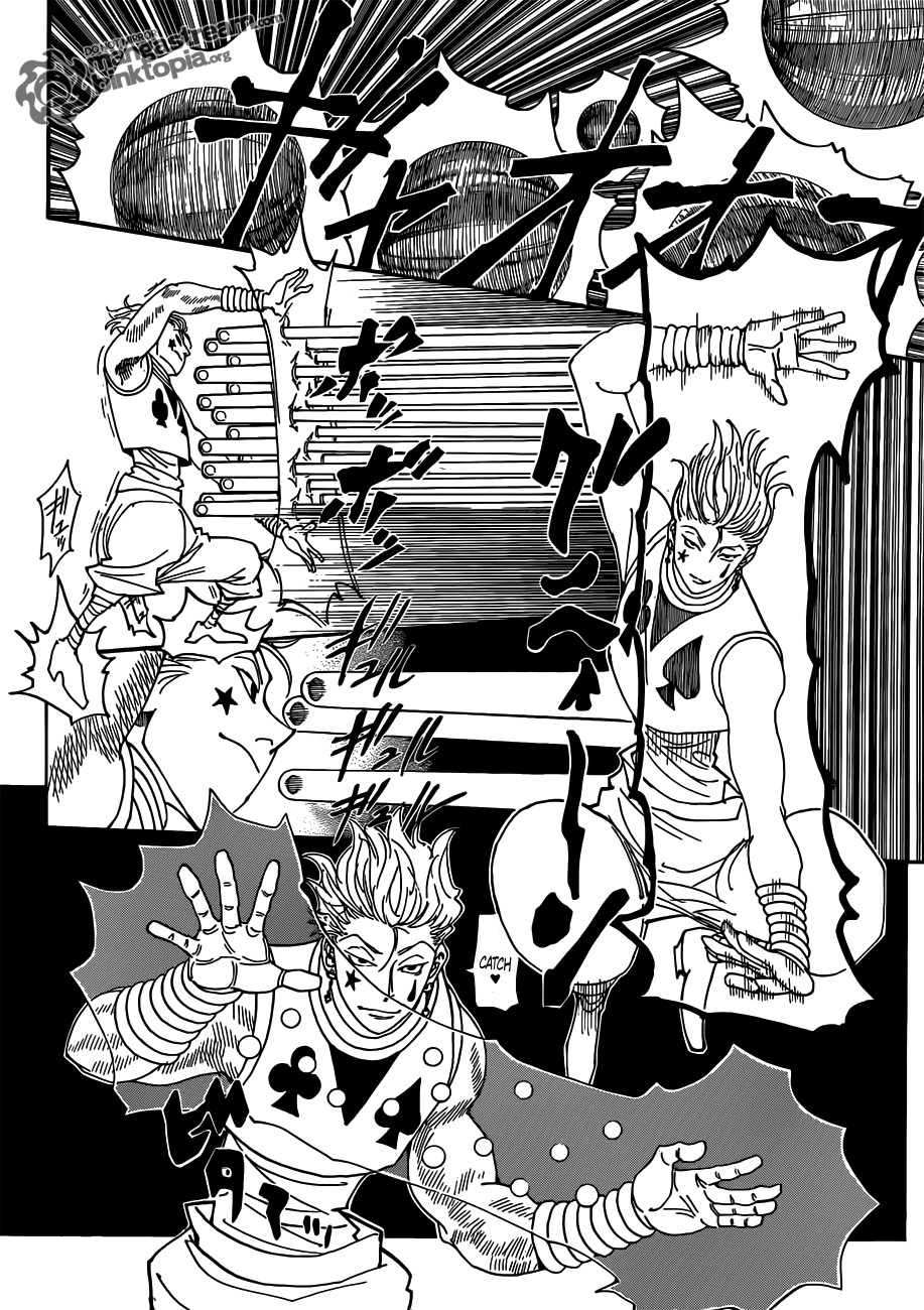 Hunter x Hunter Manga Chapter 327 page 12 - Riddle