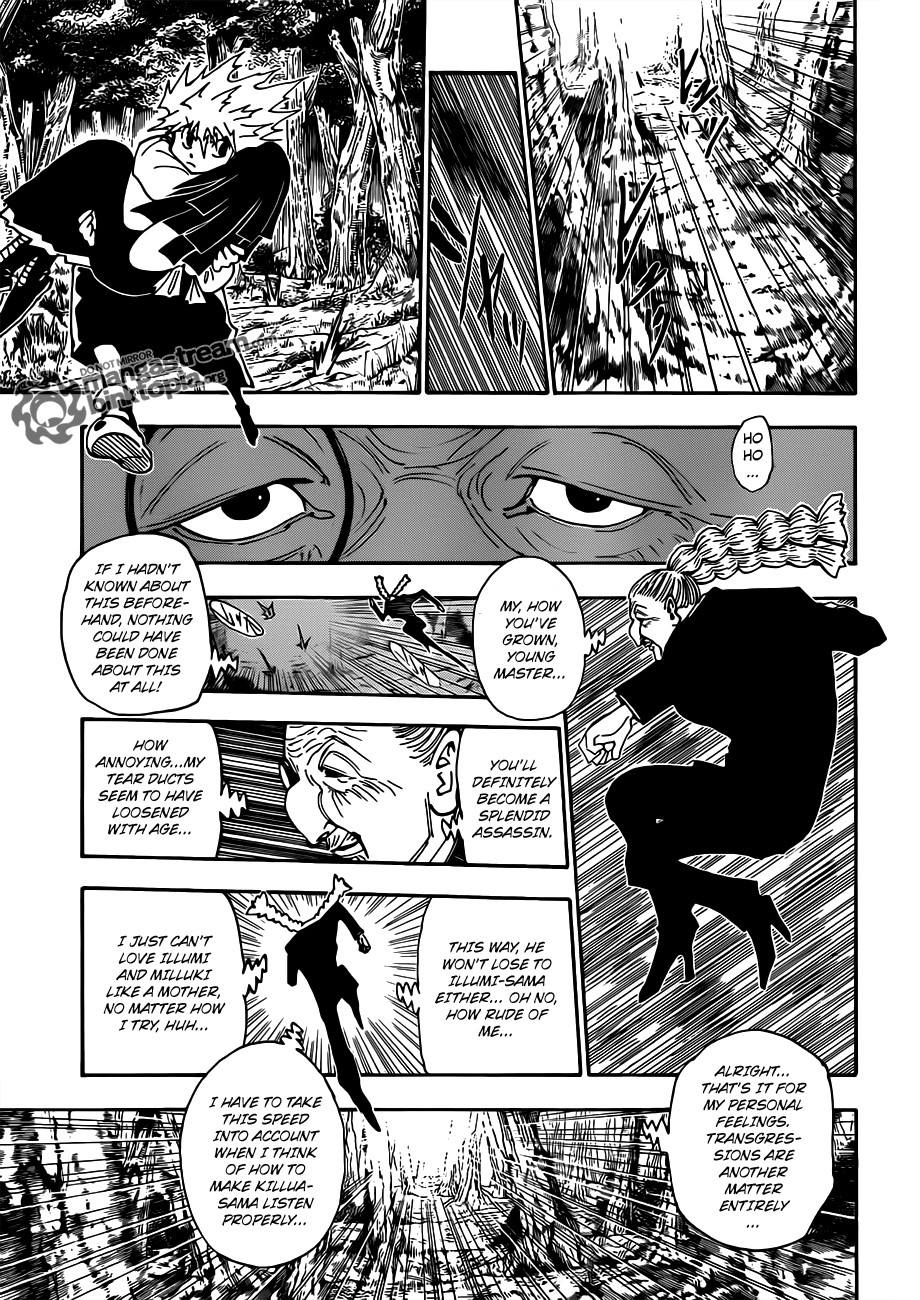 Hunter x Hunter Manga Chapter 327 page 3 - Riddle