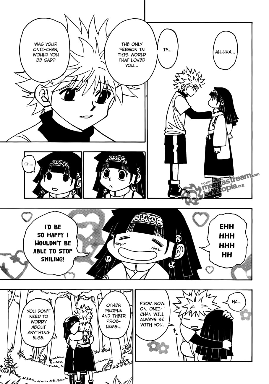 Hunter x Hunter Manga Chapter 327 page 5 - Riddle