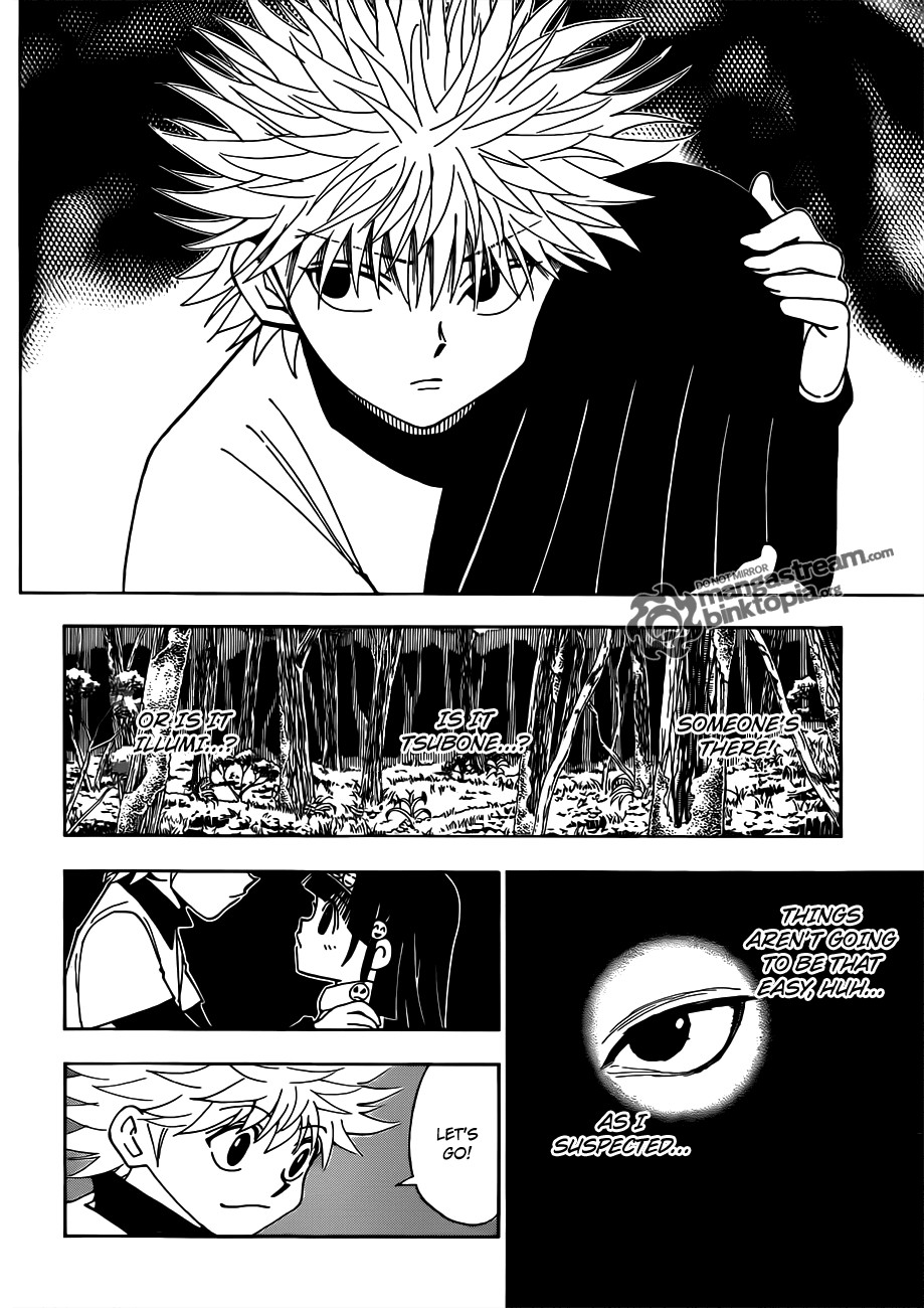 Hunter x Hunter Manga Chapter 327 page 6 - Riddle