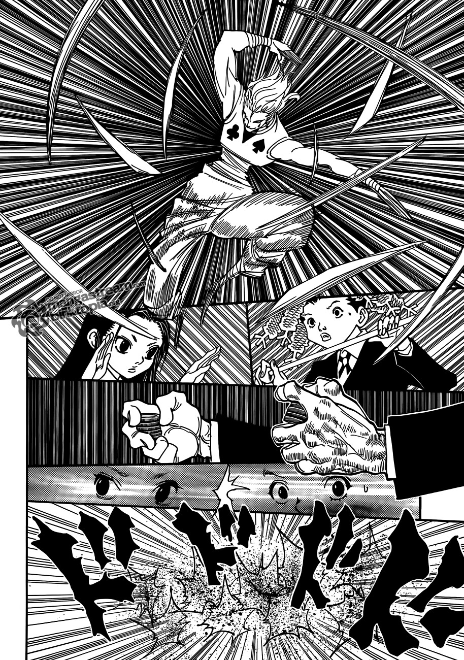 Hunter x Hunter Manga Chapter 327 page 8 - Riddle