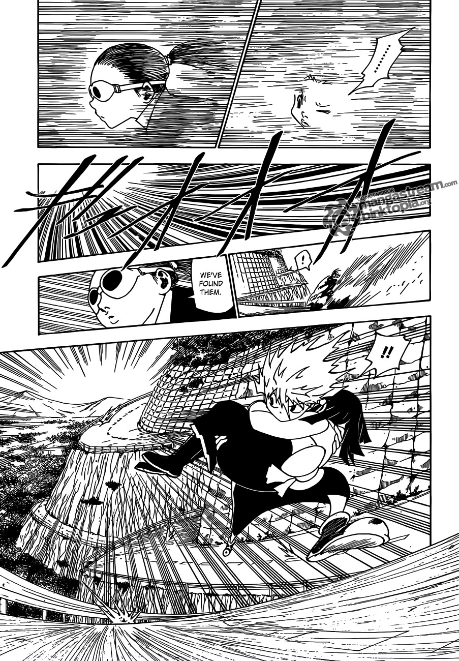 Hunter x Hunter Manga Chapter 328 page 5 - Arrangements