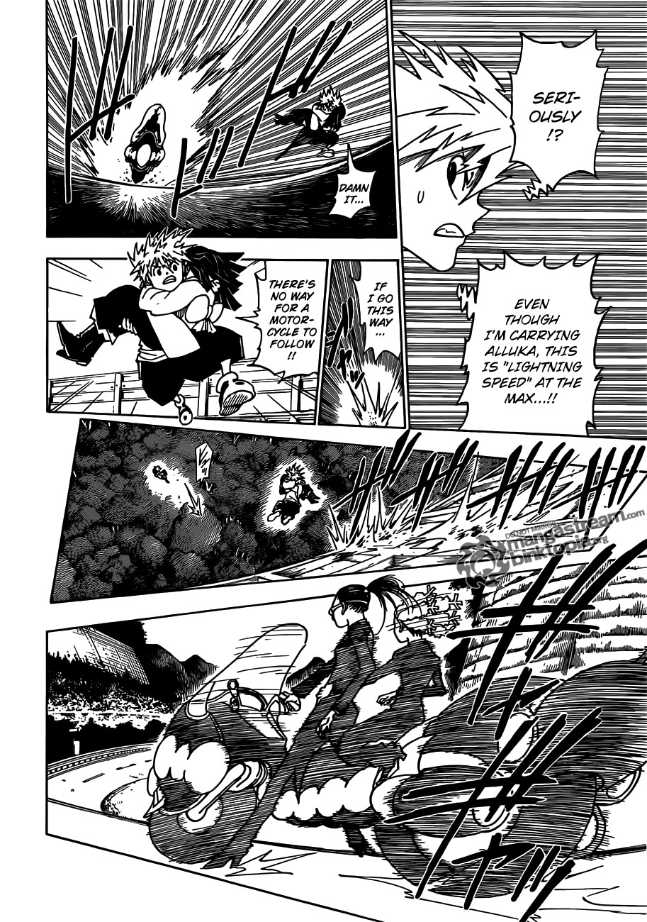 Hunter x Hunter Manga Chapter 328 page 6 - Arrangements