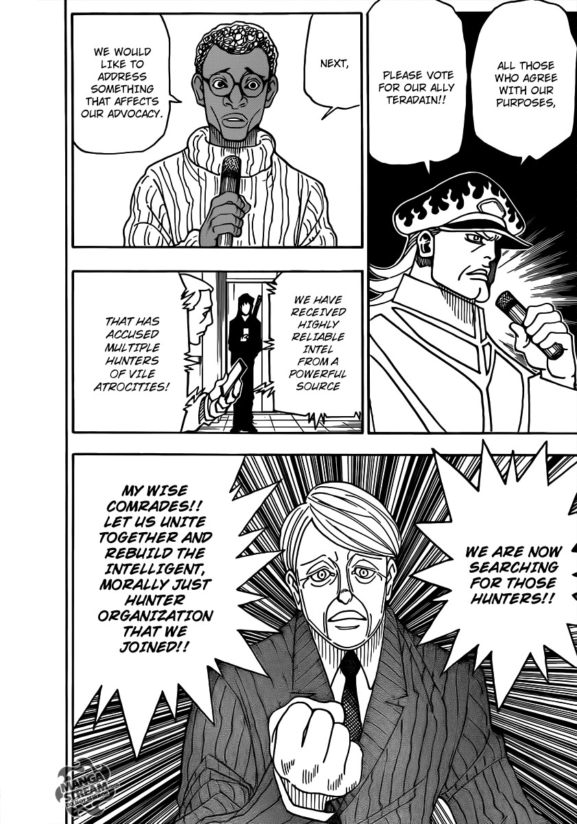 Hunter x Hunter Manga Chapter 329 page 2 - Spy