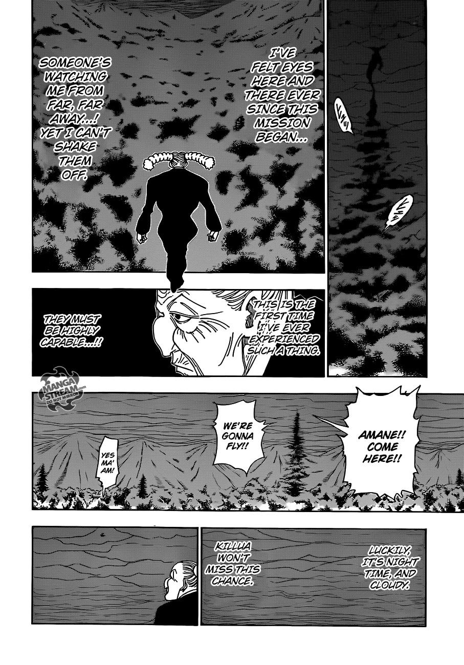 Hunter x Hunter Manga Chapter 329 page 8 - Spy