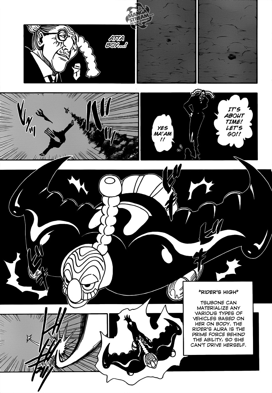 Hunter x Hunter Manga Chapter 329 page 9 - Spy