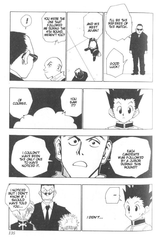 Hunter x Hunter Manga Chapter 33 page 10 - The Final Test Begins!