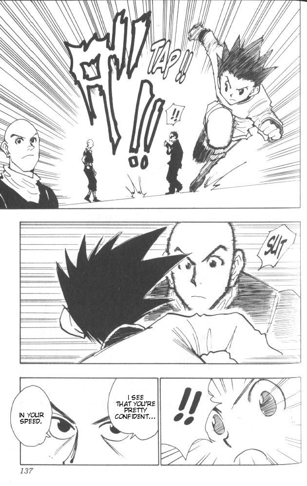 Hunter x Hunter Manga Chapter 33 page 12 - The Final Test Begins!