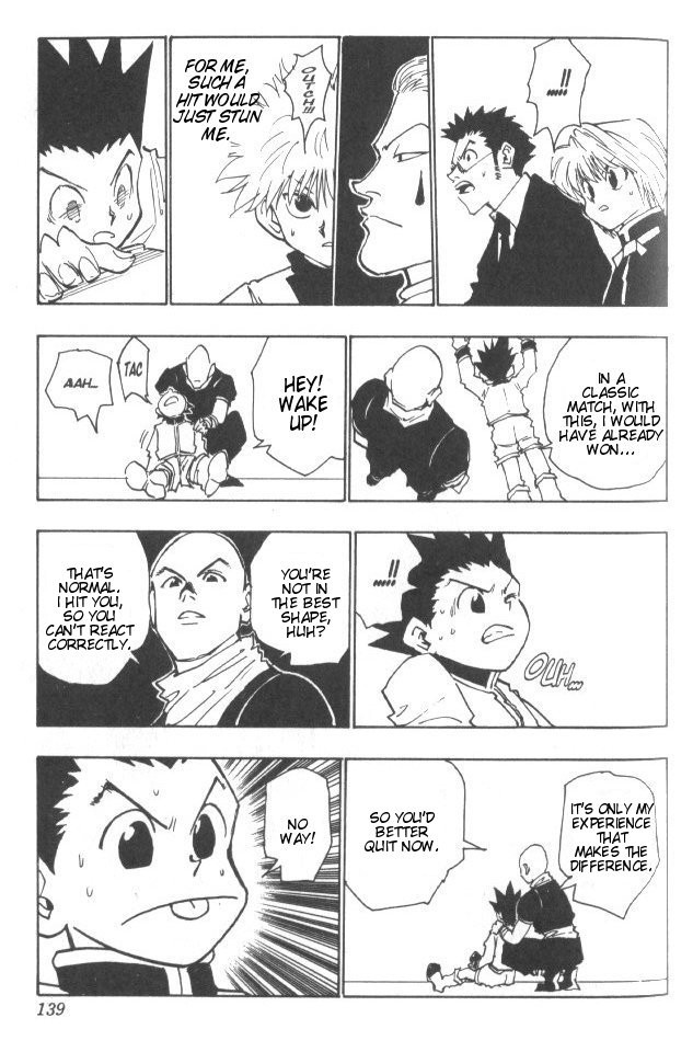 Hunter x Hunter Manga Chapter 33 page 14 - The Final Test Begins!