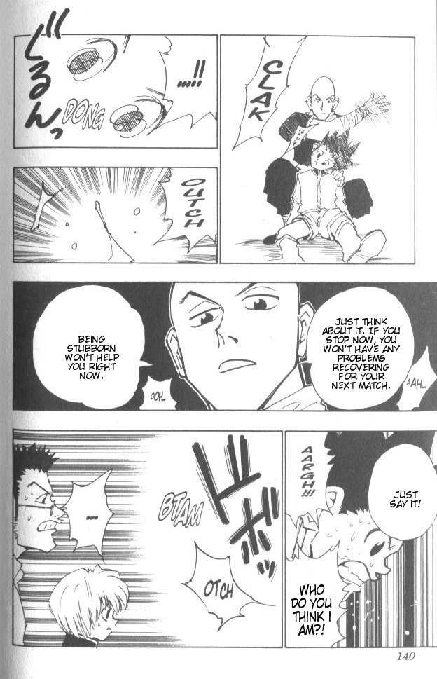 Hunter x Hunter Manga Chapter 33 page 15 - The Final Test Begins!