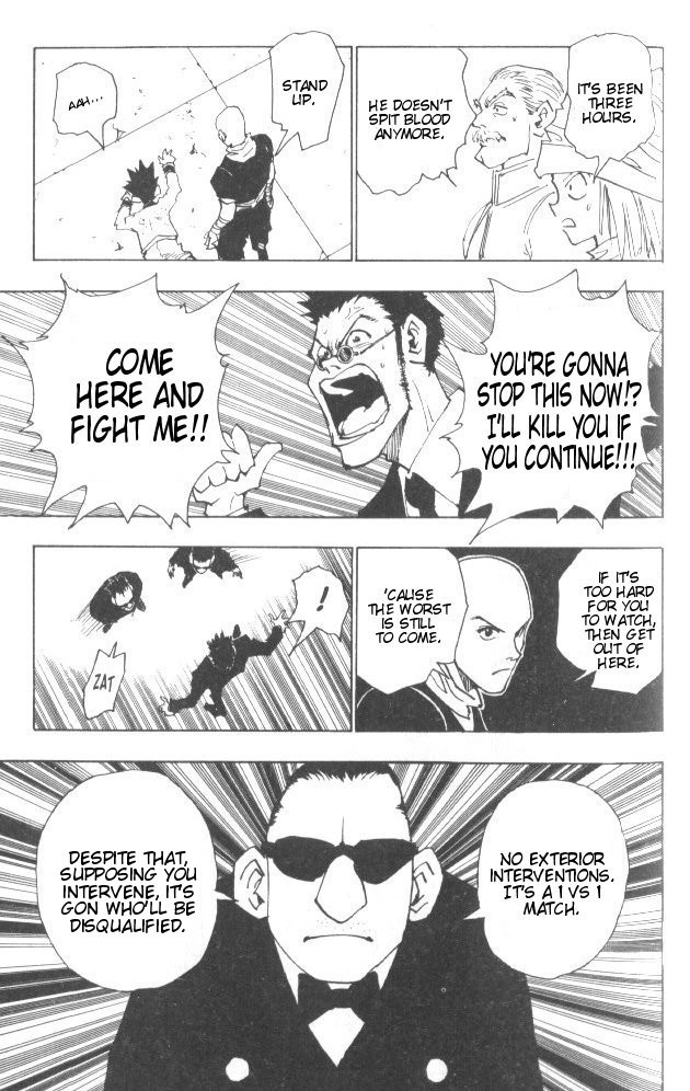Hunter x Hunter Manga Chapter 33 page 18 - The Final Test Begins!