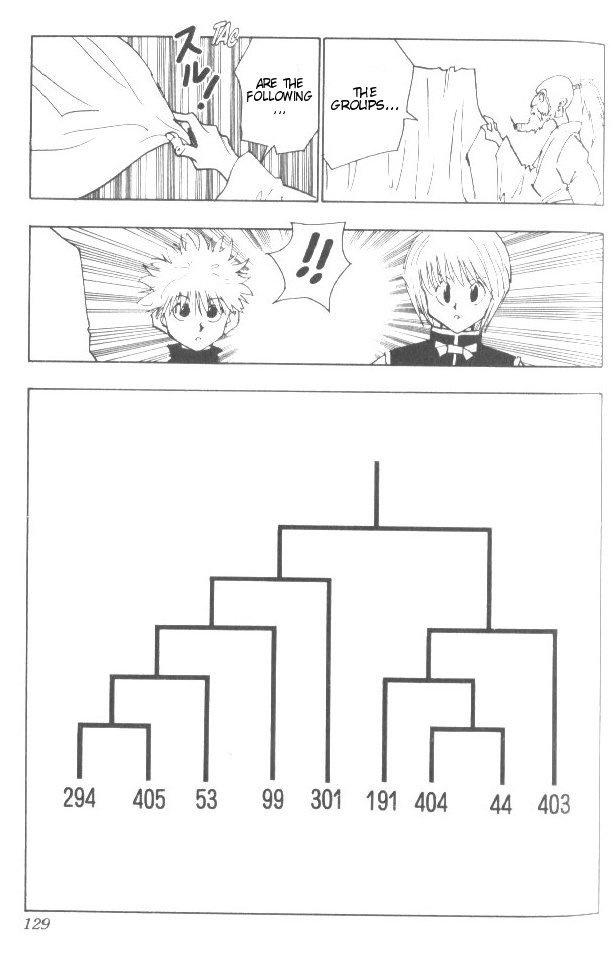 Hunter x Hunter Manga Chapter 33 page 4 - The Final Test Begins!