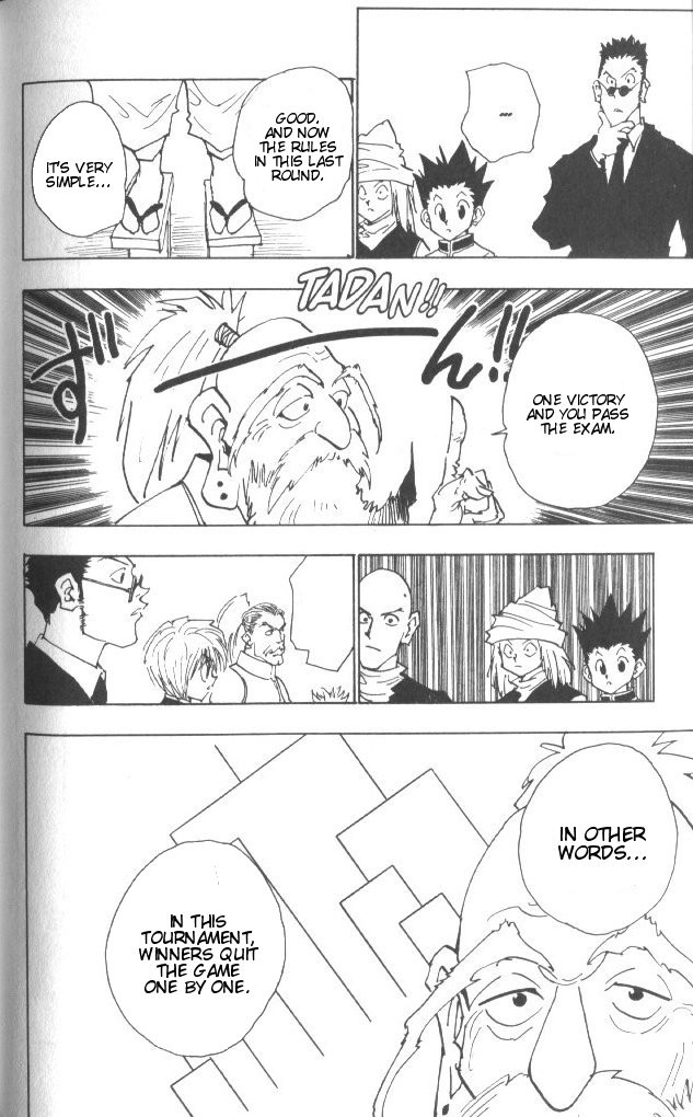 Hunter x Hunter Manga Chapter 33 page 5 - The Final Test Begins!