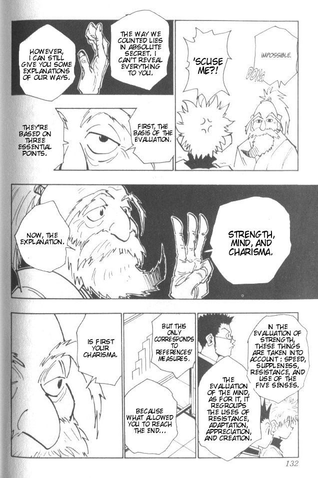 Hunter x Hunter Manga Chapter 33 page 7 - The Final Test Begins!