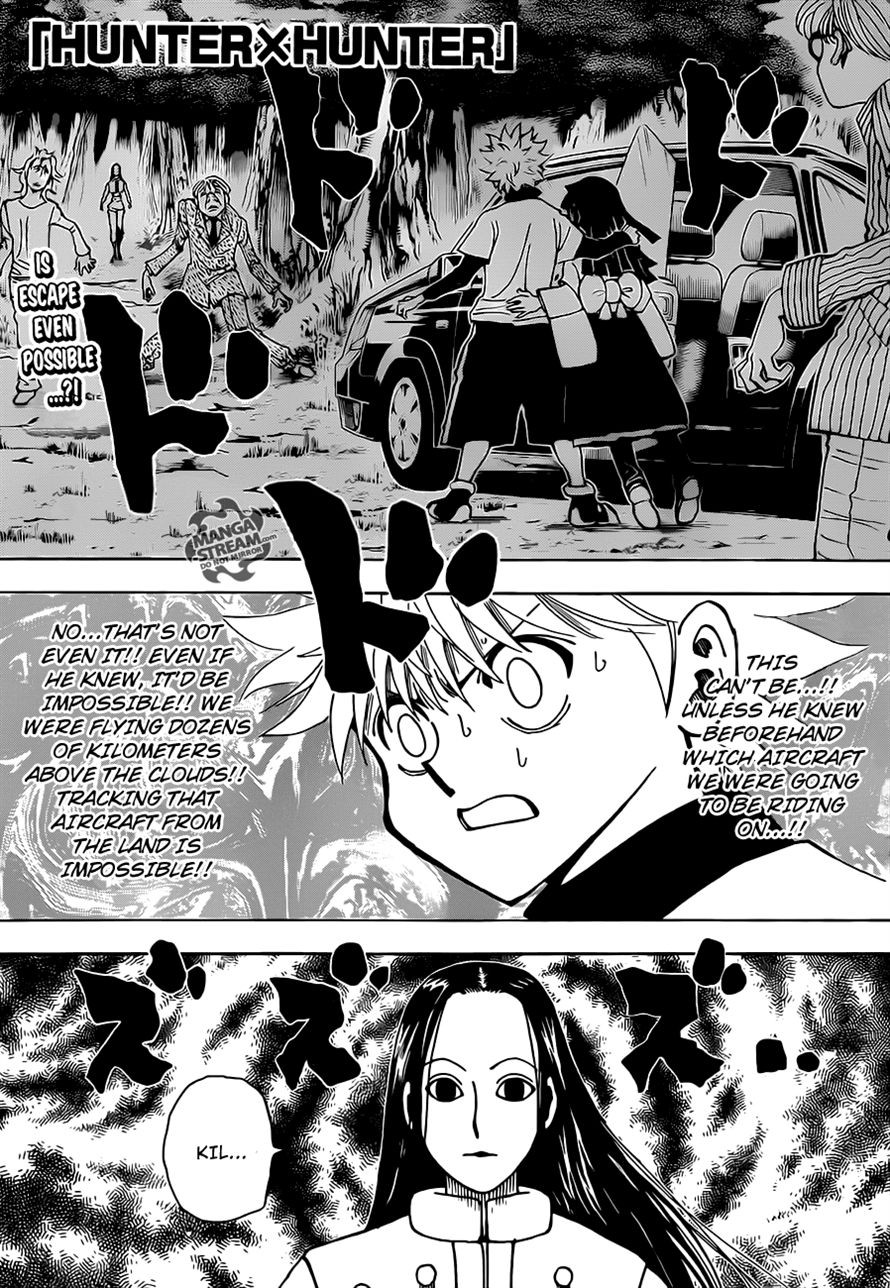 Hunter x Hunter Manga Chapter 330 page 1 - Confession