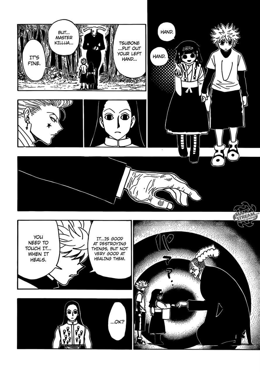 Hunter x Hunter Manga Chapter 330 page 11 - Confession