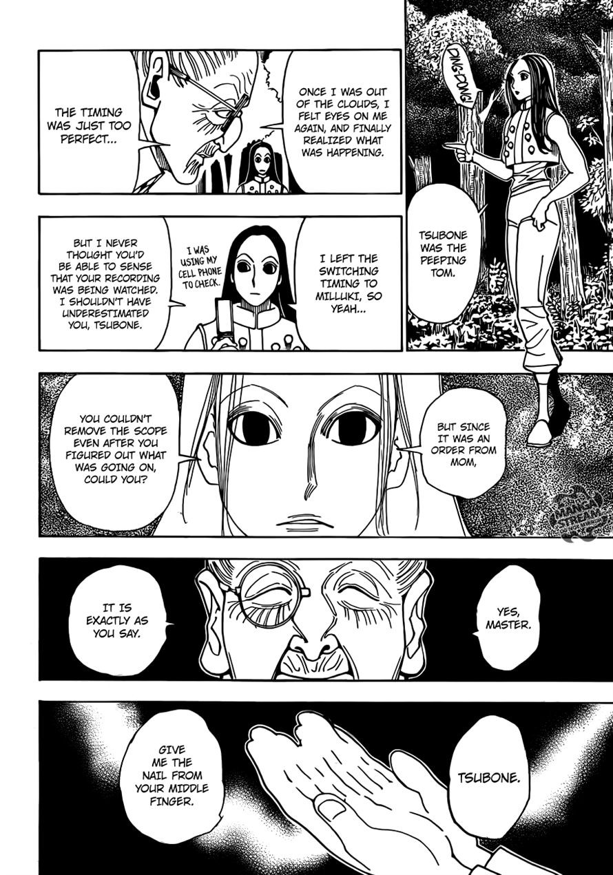 Hunter x Hunter Manga Chapter 330 page 5 - Confession
