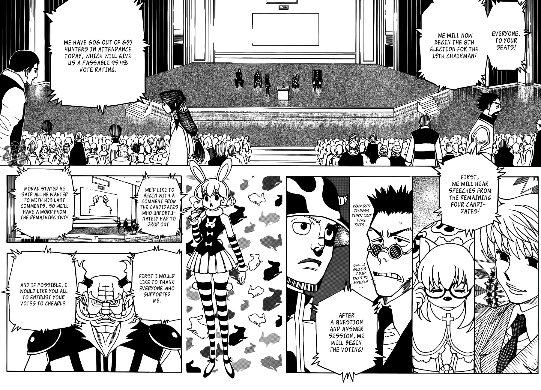 Hunter x Hunter Manga Chapter 331 page 11 - Day of Reckoning